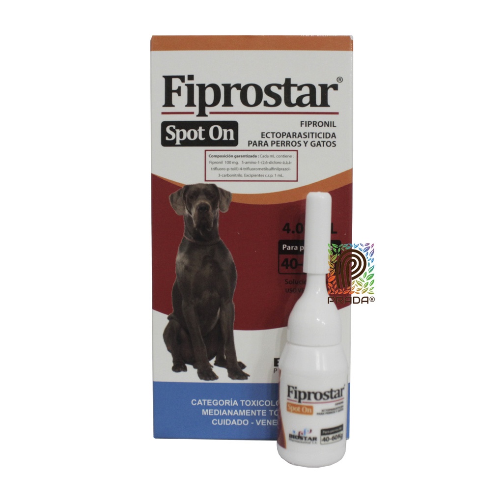 FIPROSTAR PIPETA DOG 4 (40-60 KG) (NARANJA)