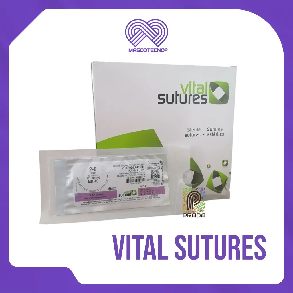 ACIDO POLIGLICÓLICO 2-0 X 90 CM