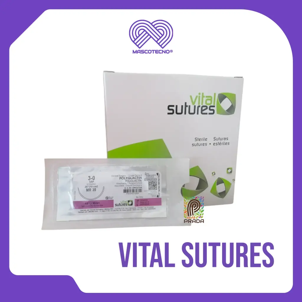 [7-0107-0086] ACIDO POLIGLICÓLICO 3-0 X 70 CM