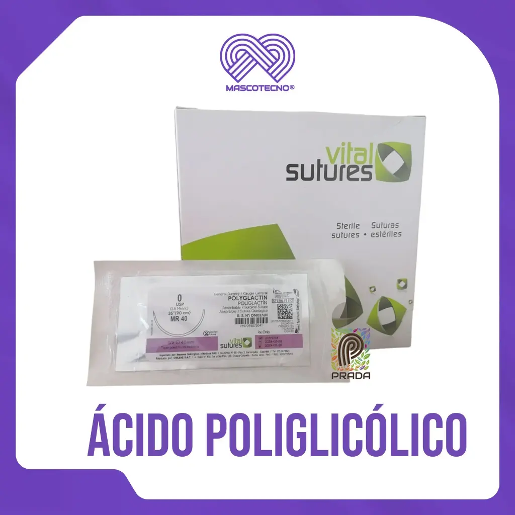 [7-0107-0088] ACIDO POLIGLICÓLICO 0 X 90 CM