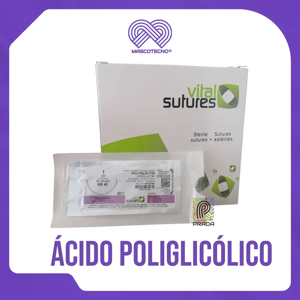 [7-0107-0089] ACIDO POLIGLICÓLICO 1 X 90 CM