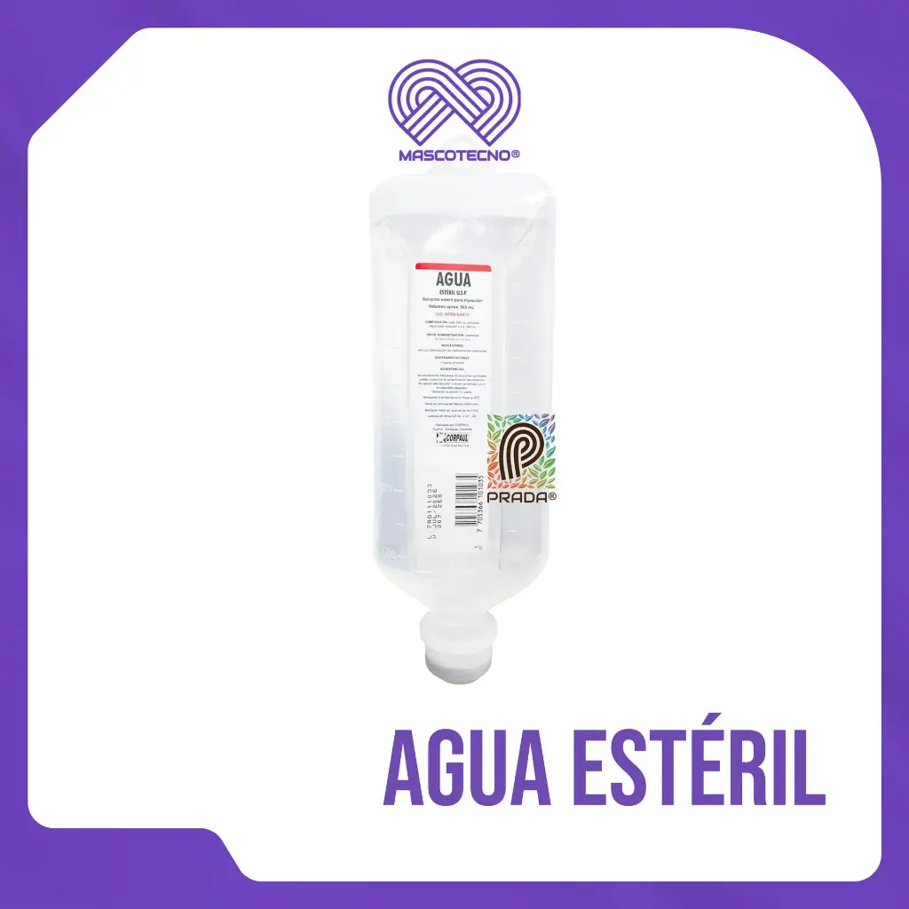 AGUA ESTERIL X 500 ML