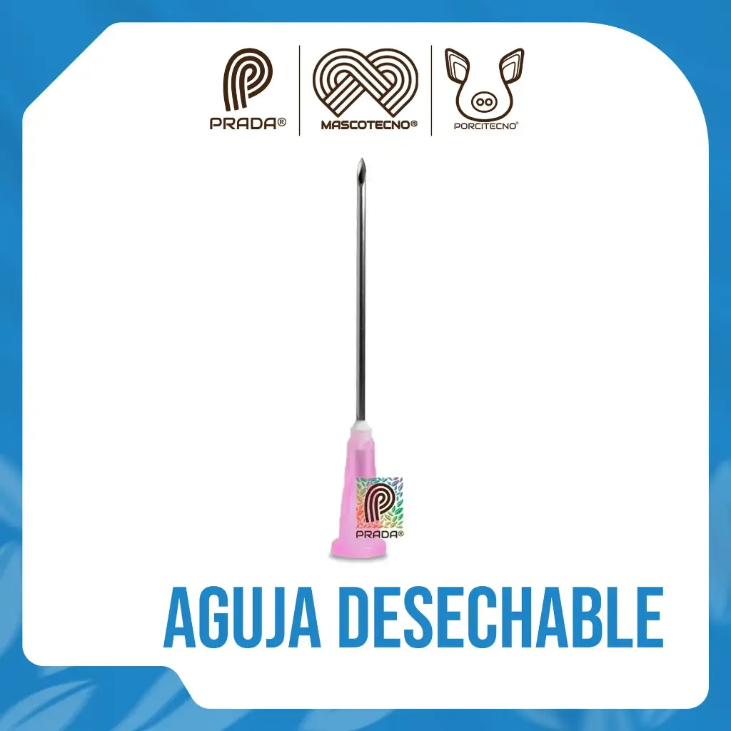 [7-1401-0124] AGUJA DESECHABLE  18 GR X 1 ½"