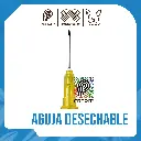 AGUJA DESECHABLE  20G x ½ {M}