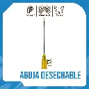 AGUJA DESECHABLE  20 GR X 1 ½"