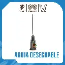 AGUJA DESECHABLE  22 GR X 1"
