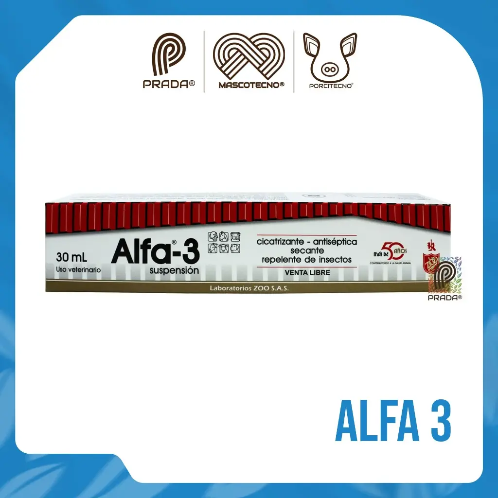 ALFA 3 TUBO X 30 ML