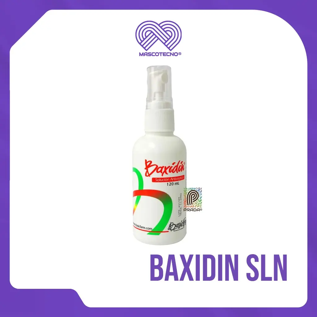 [7-1202-0196] BAXIDIN SLN 120ML VALVULA