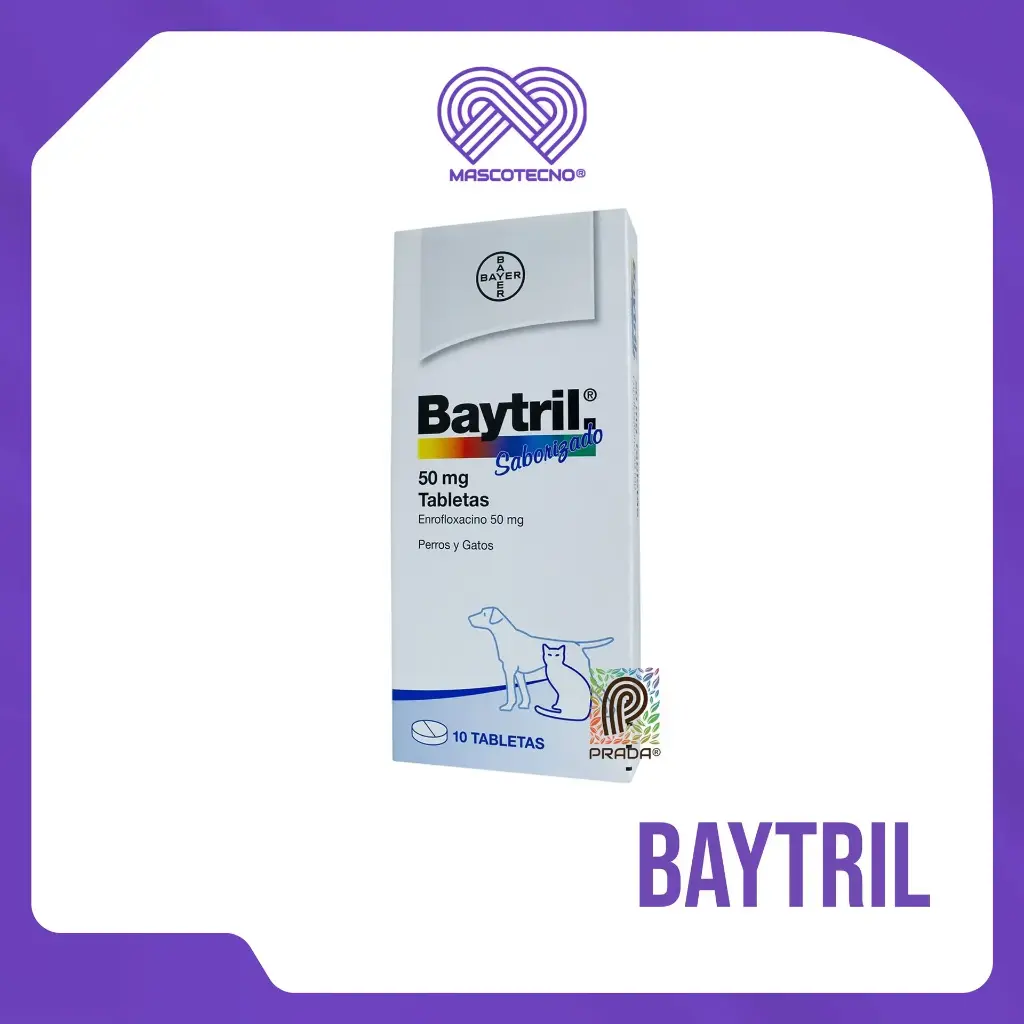 BAYTRIL 50 MG X 10 TABS