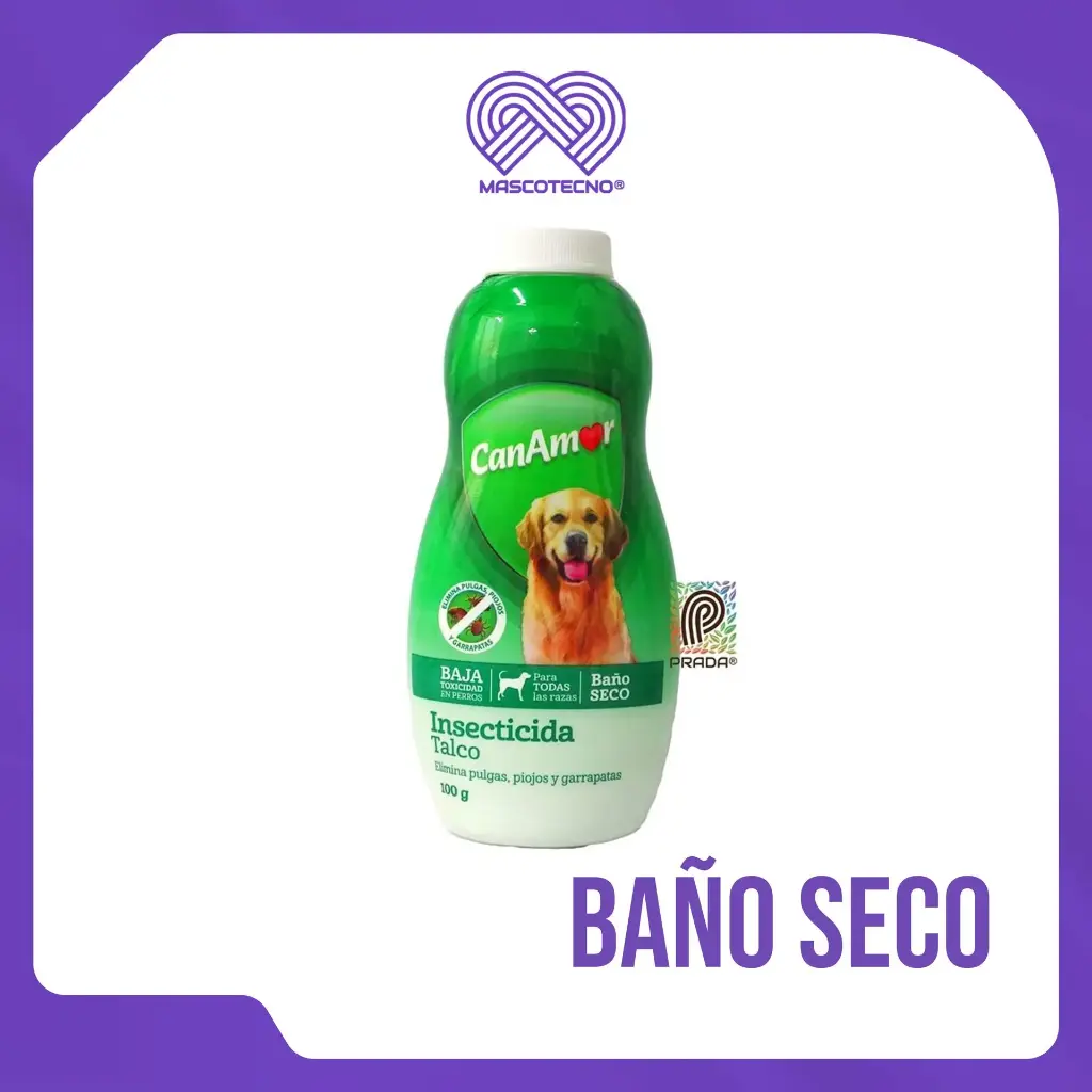 BAÑO SECO CANAMOR  INSECTICIDA X 100 G