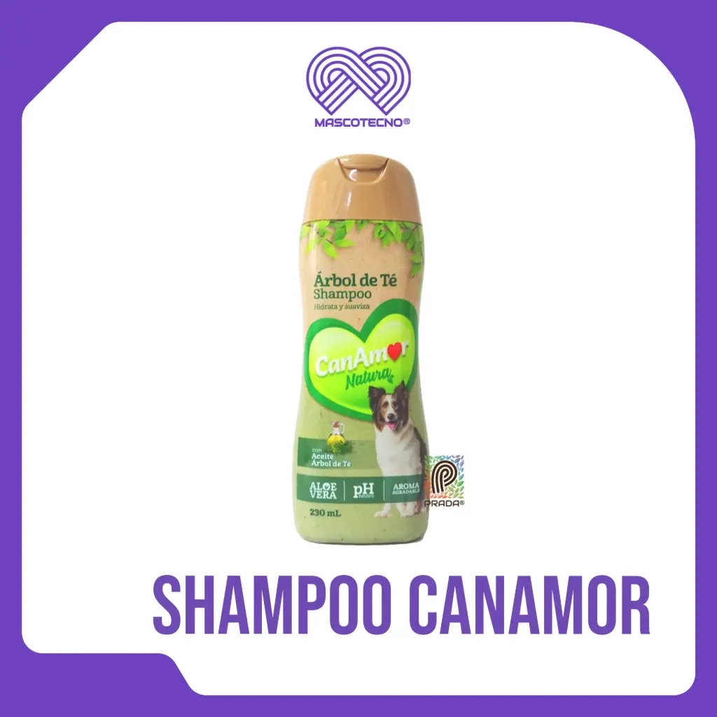 SHAMPOO  CANAMOR ARBOL DE TE X 230 ML PERROS