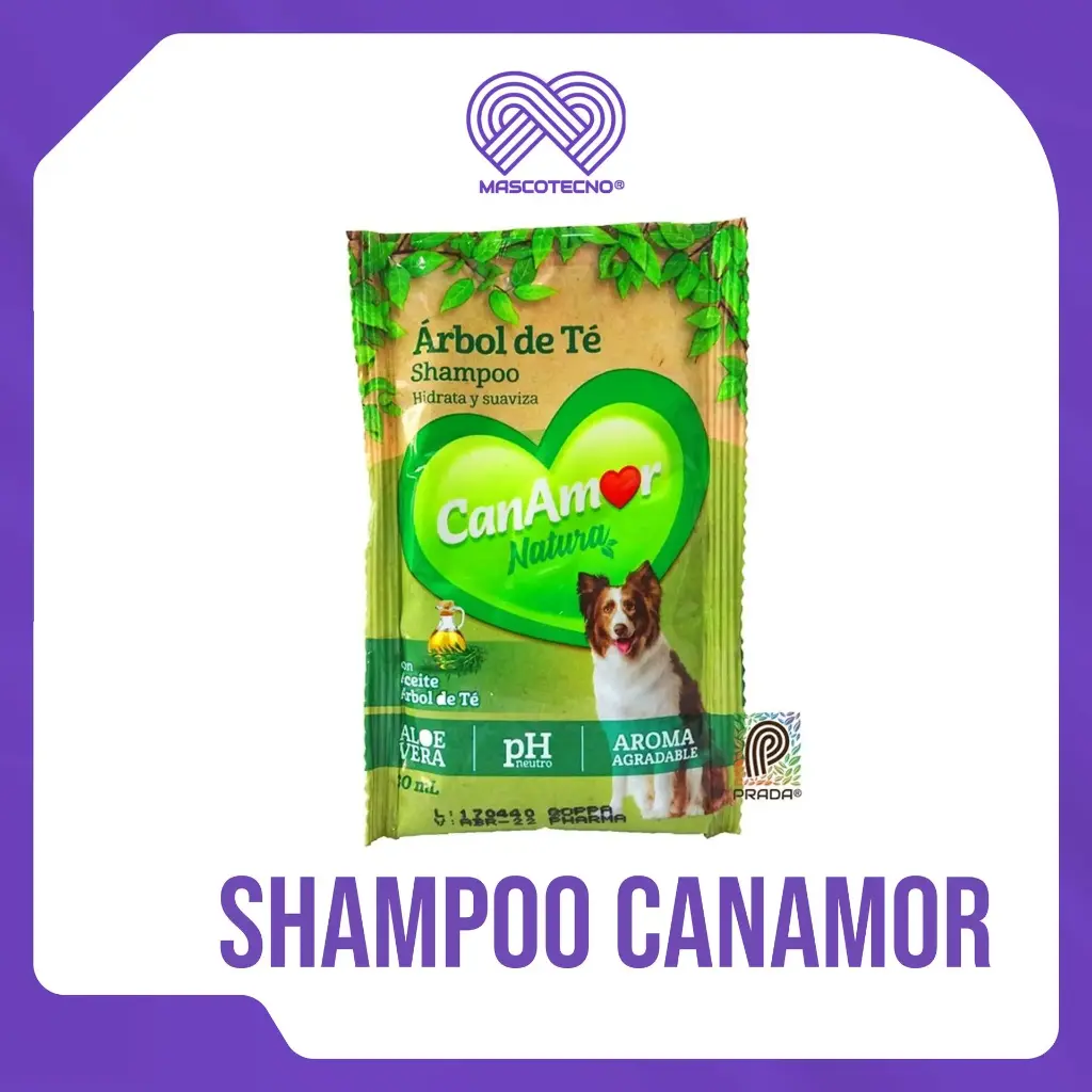 [7-0408-0267] SHAMPOO  CANAMOR ARBOL DE TE SOBRE X 30 GR