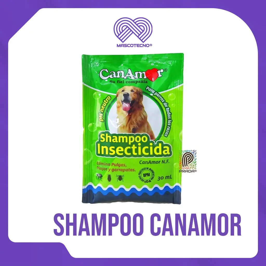 SHAMPOO  CANAMOR INSECTICIDA SOBRE X 30 ML