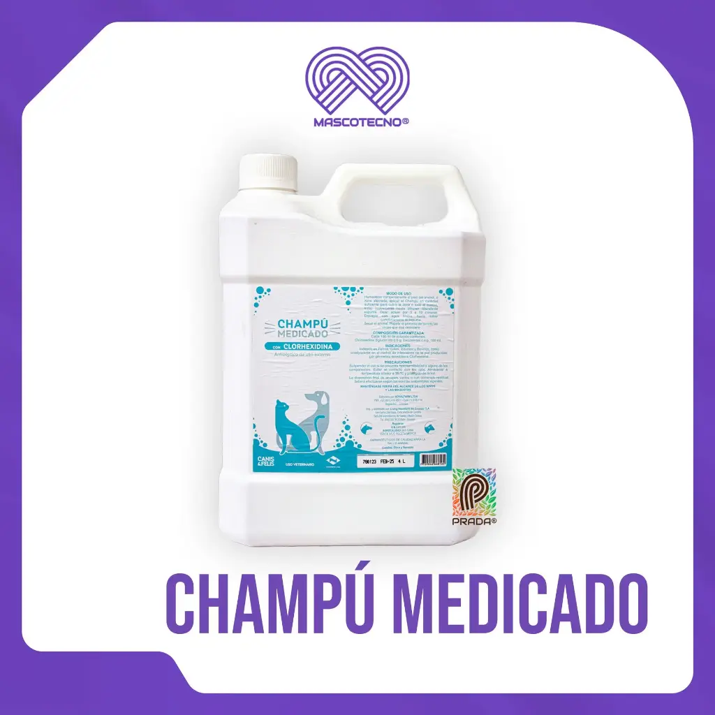 [7-0000-0283] CANIS Y FELIS CHAMPU MED 4 L