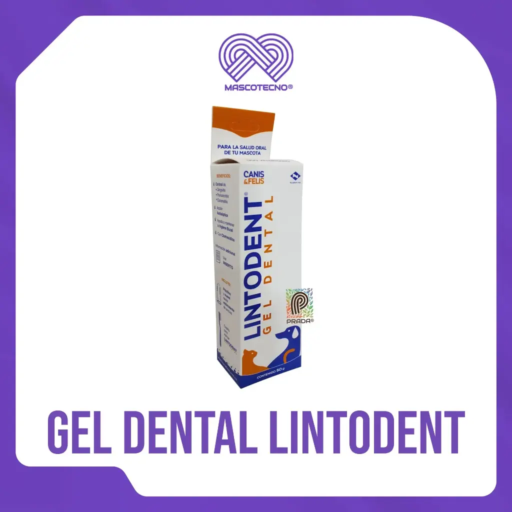 [7-0411-0286] GEL DENTAL LINTODENT CANIS Y FELIS X 50 GR