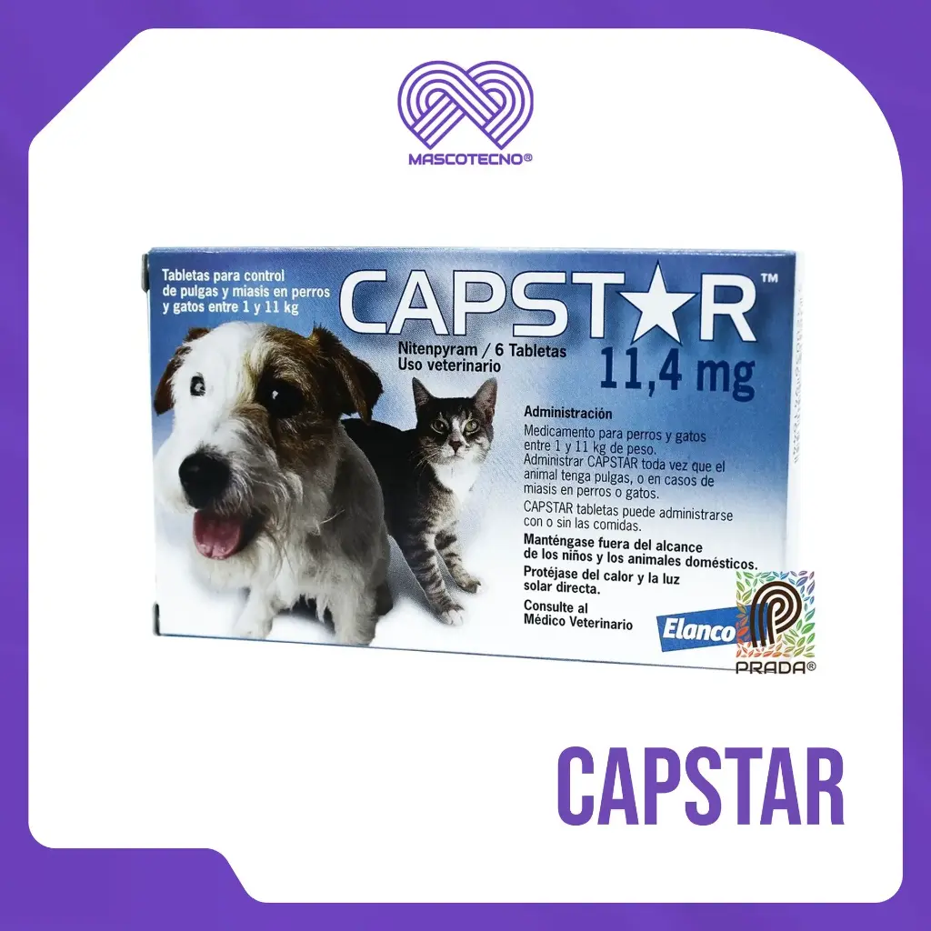 [7-0308-0302] CAPSTAR 11MG TAB X 6 UND