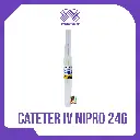CATETER IV NIPRO 24G X 3/4 (AMARILLO)
