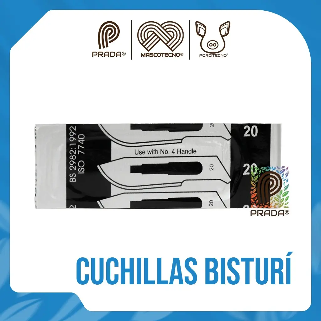 CUCHILLAS PARA BISTURI # 20