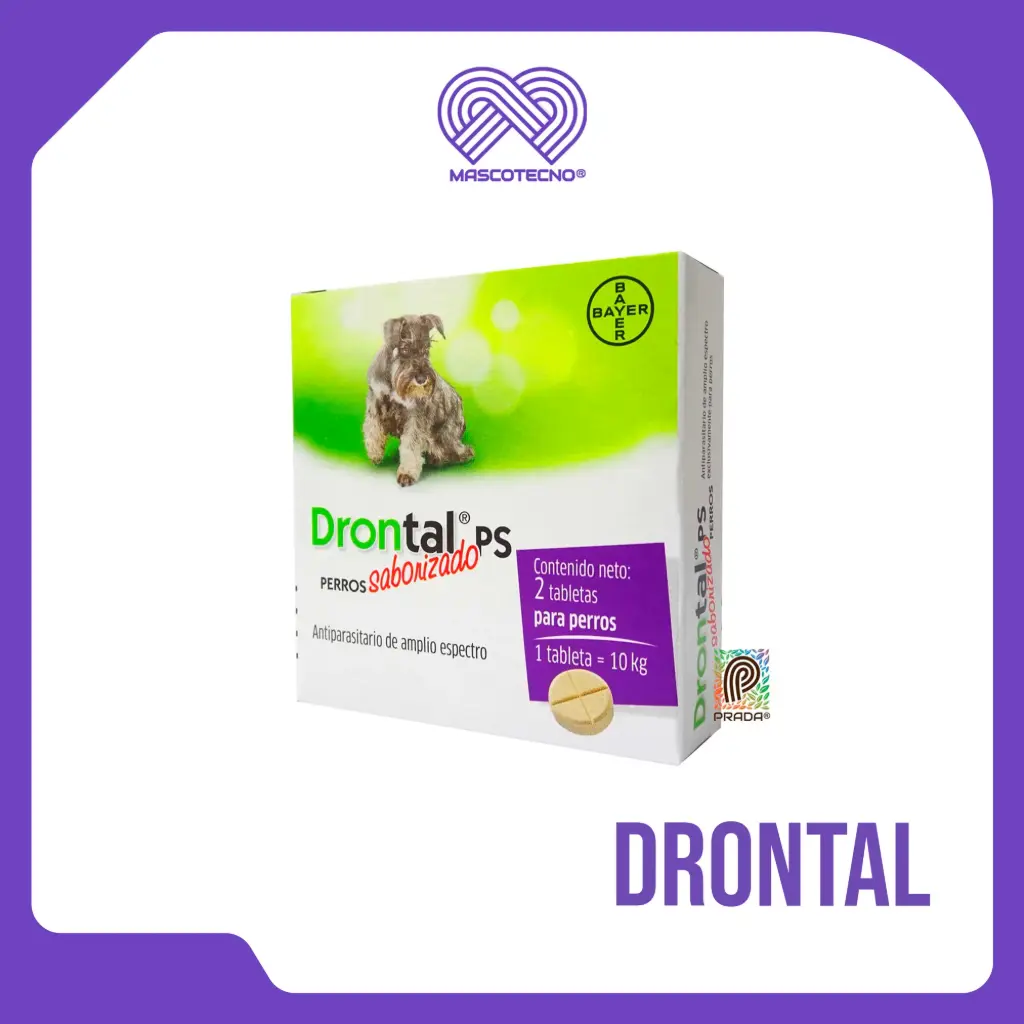 [7-0507-0461] DRONTAL PS MEDIANO X 2 TAB