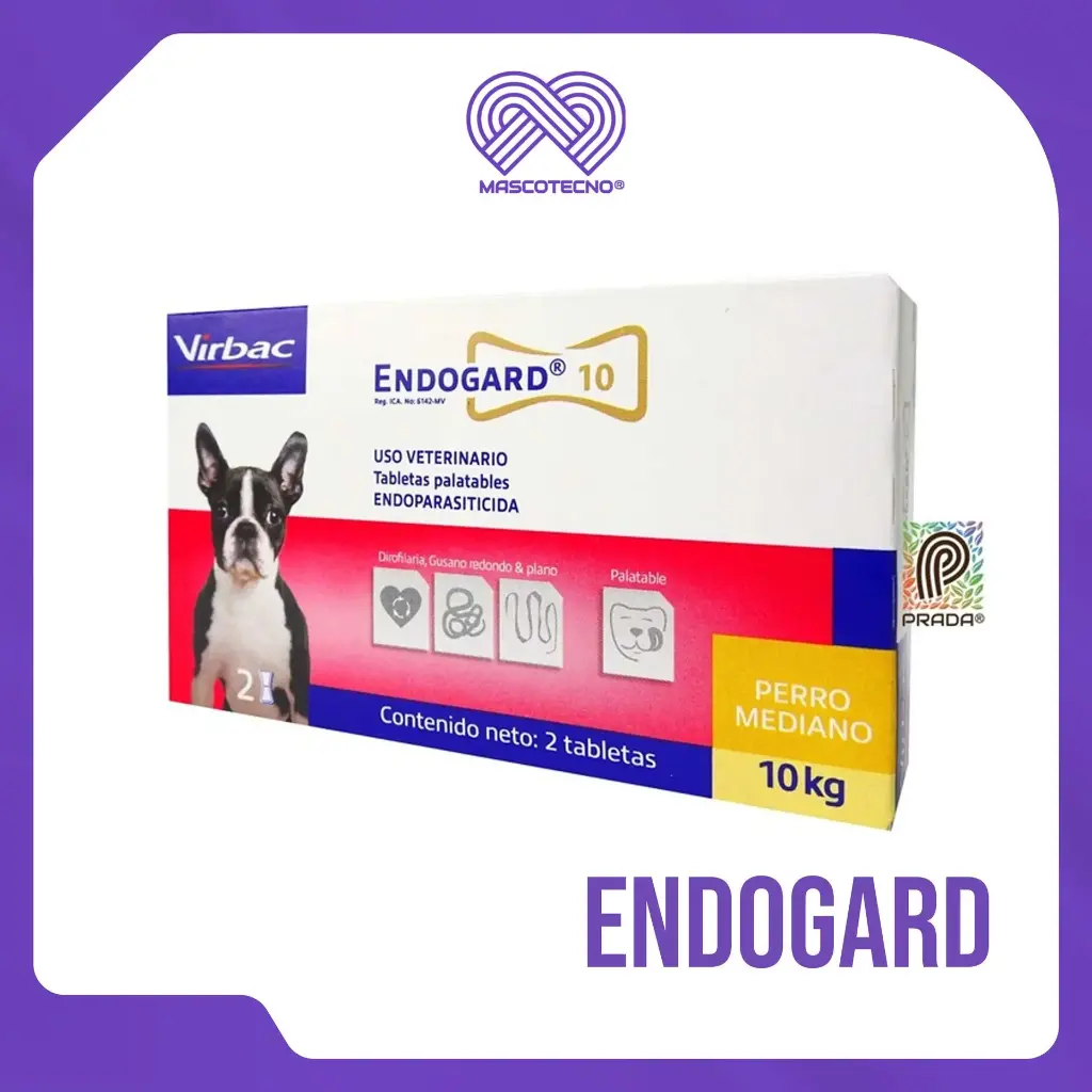 [7-0508-0463] ENDOGARD 10 X 2 TABS