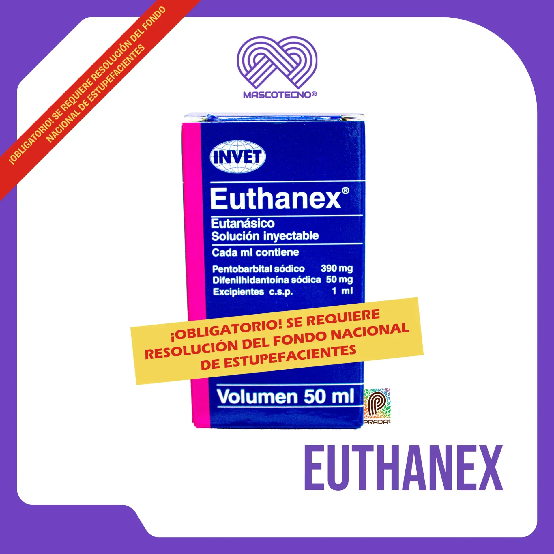 [7-0104-0514] EUTHANEX X 50 ML