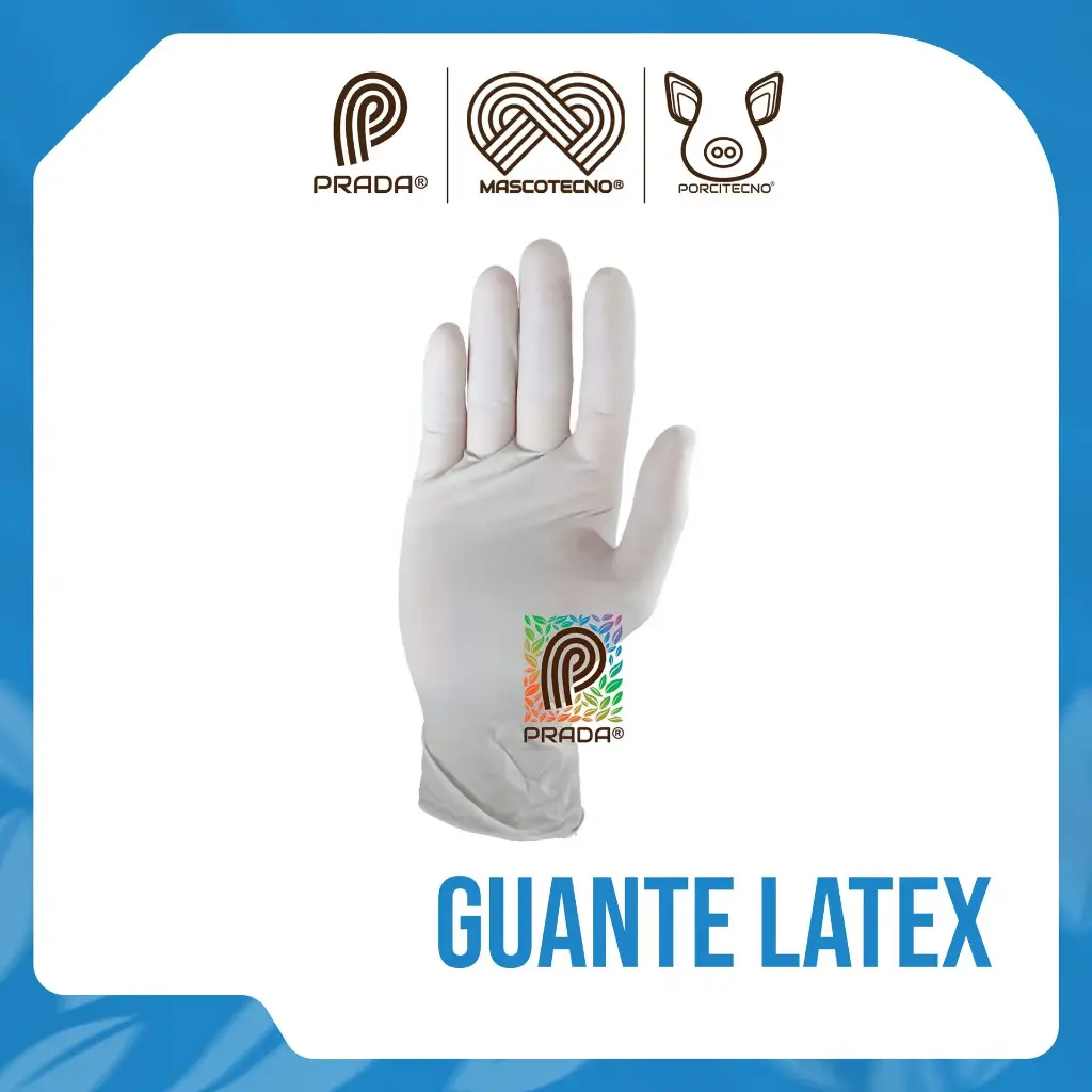 GUANTE LATEX MEDIUM 100 UND