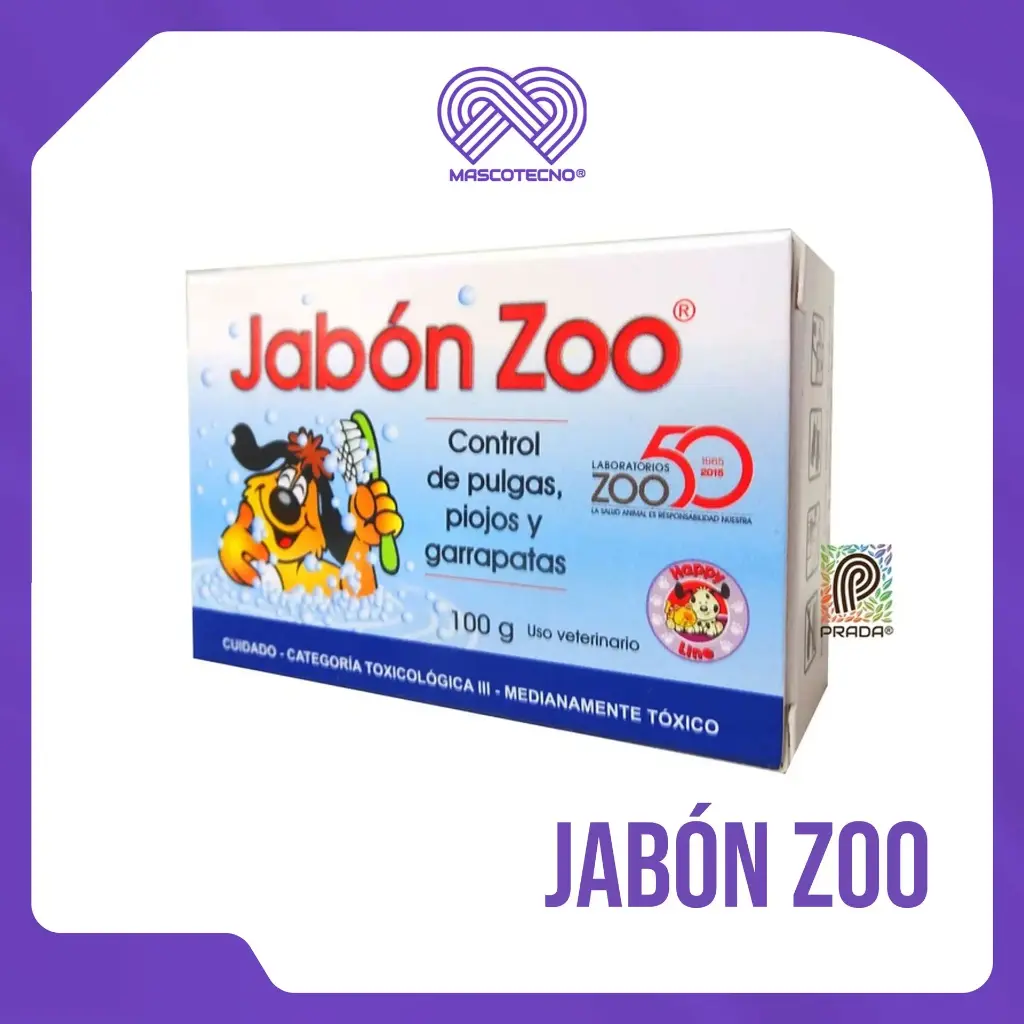 [7-0401-0636] JABON ZOO INSEC. 100G