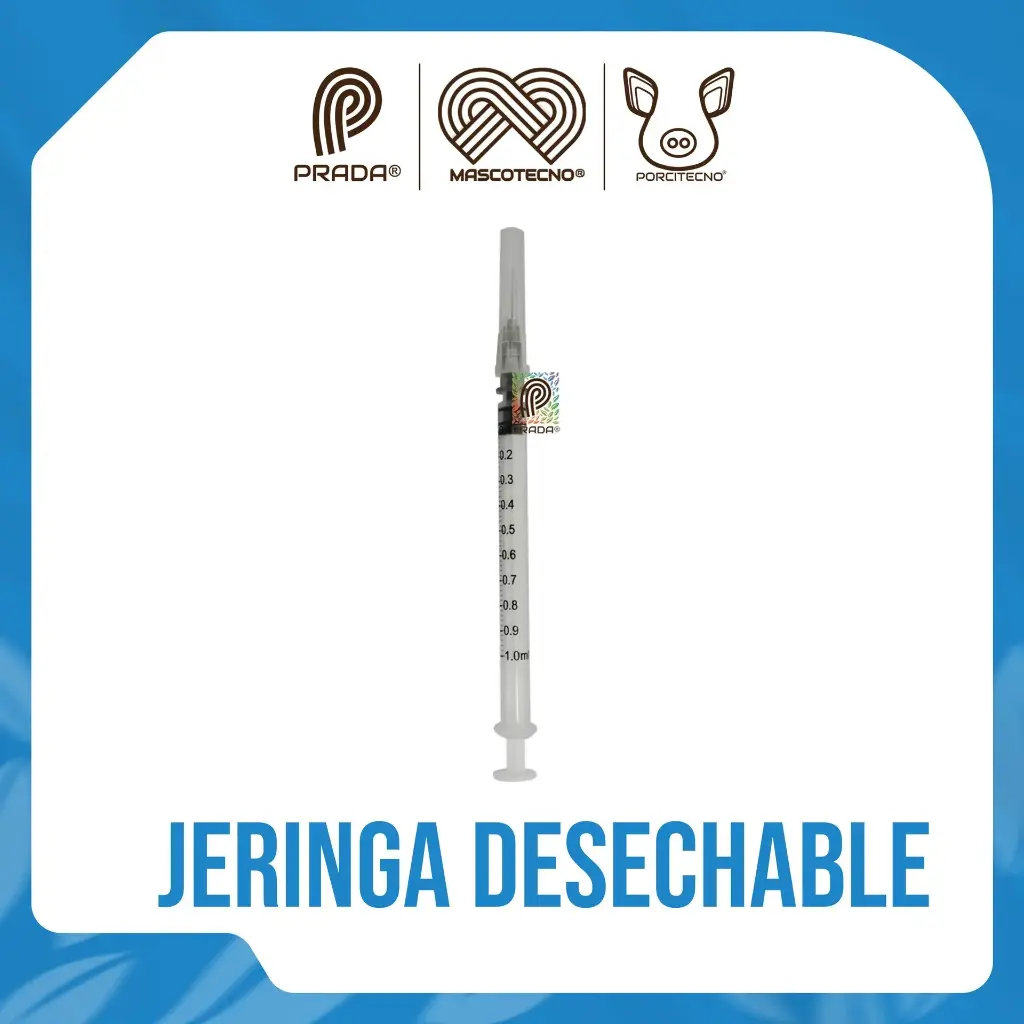 [7-1401-0640] JERINGA DESECHABLE x 1 ML CON AGUJA 27G x ½" [03208]