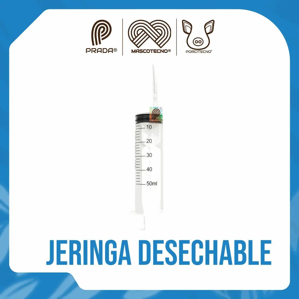 [7-1401-0645] JERINGA DESECHABLE x 50 ML CON AGUJA 16 GR X 1 ½"