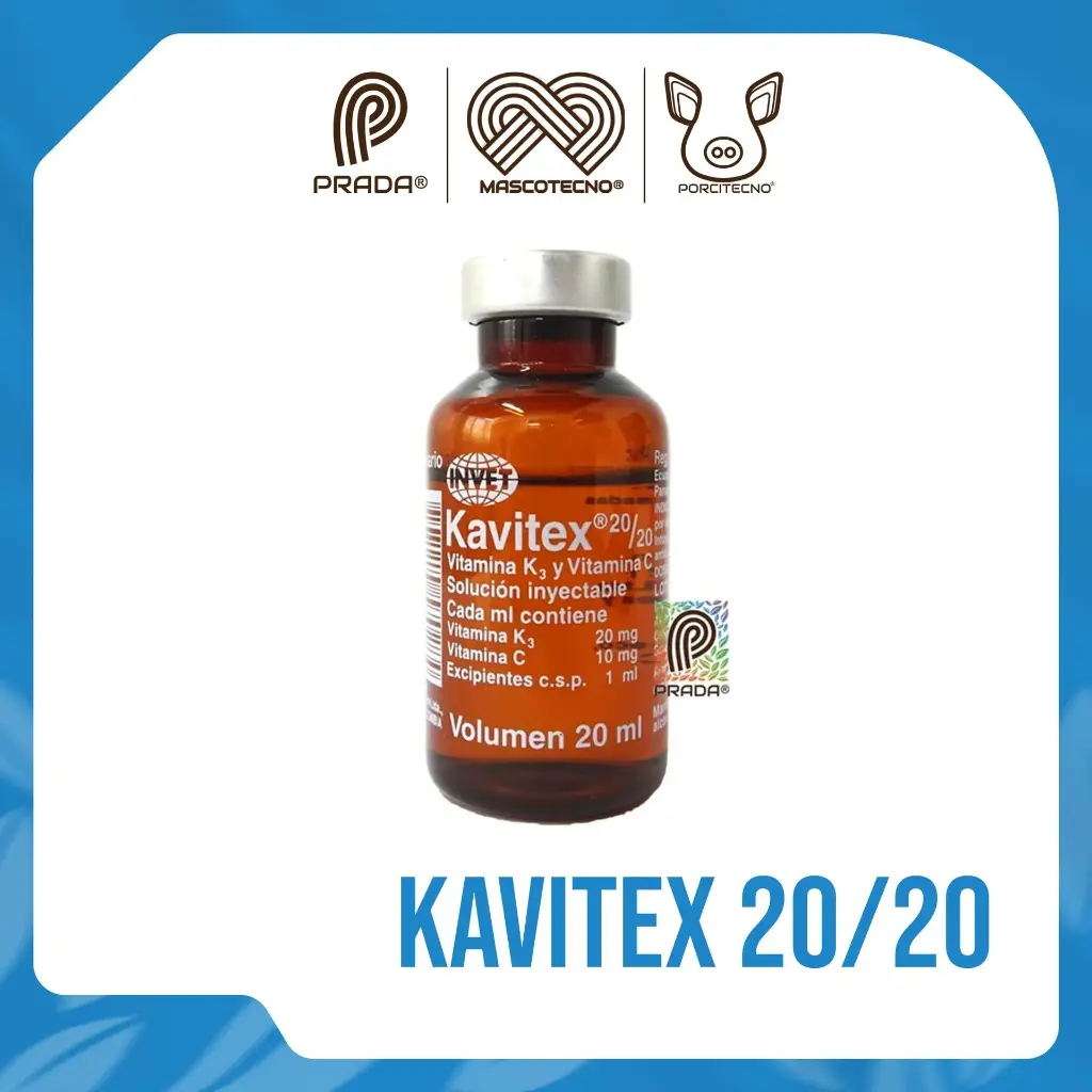 [7-0602-0650] KAVITEX 20/20 INY X 20 ML {M}