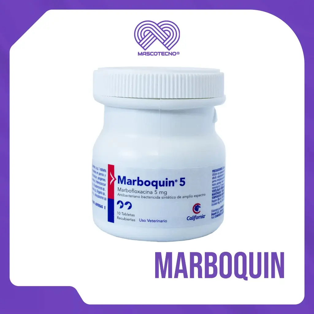 MARBOQUIN 5MG TAB X 10 UND