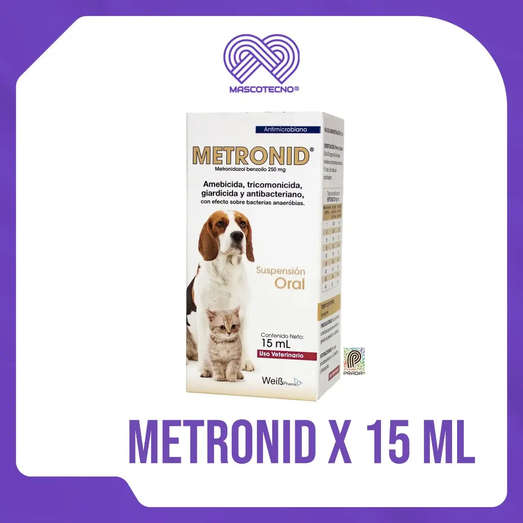 [7-0714-0719] METRONID X 15 ML