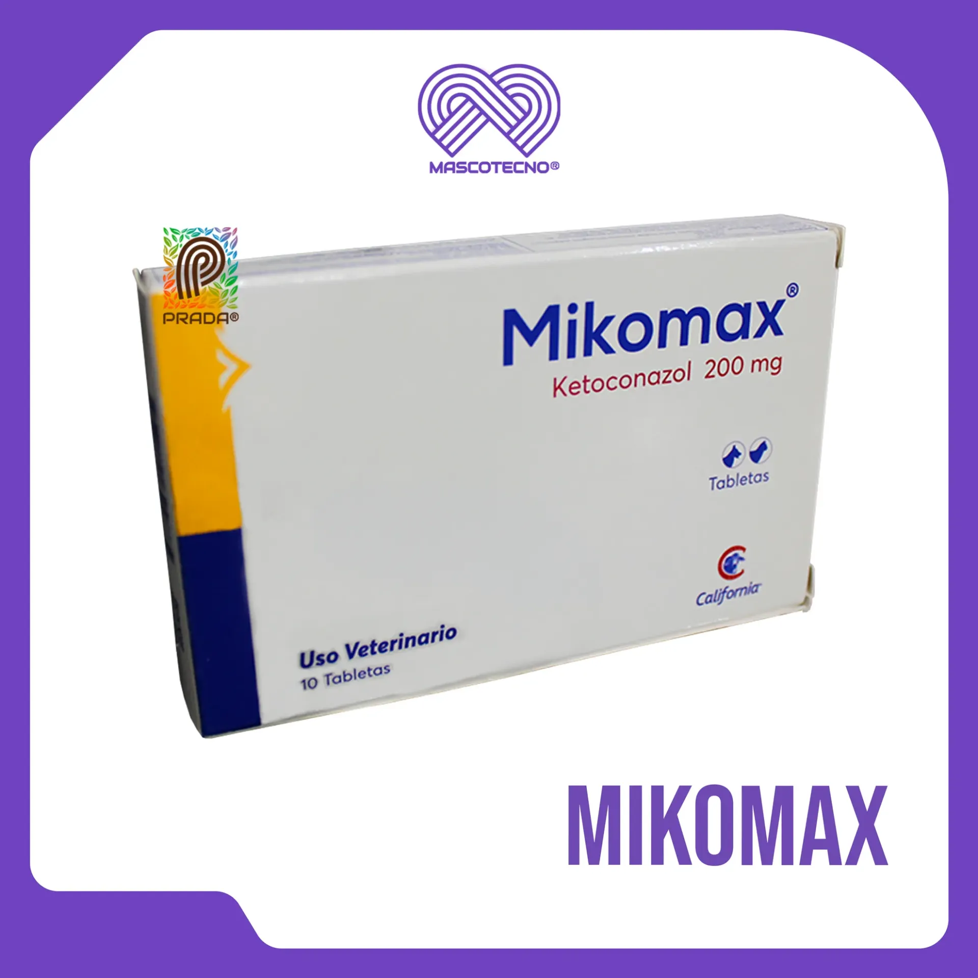 MIKOMAX 200 MG X 10 TABS
