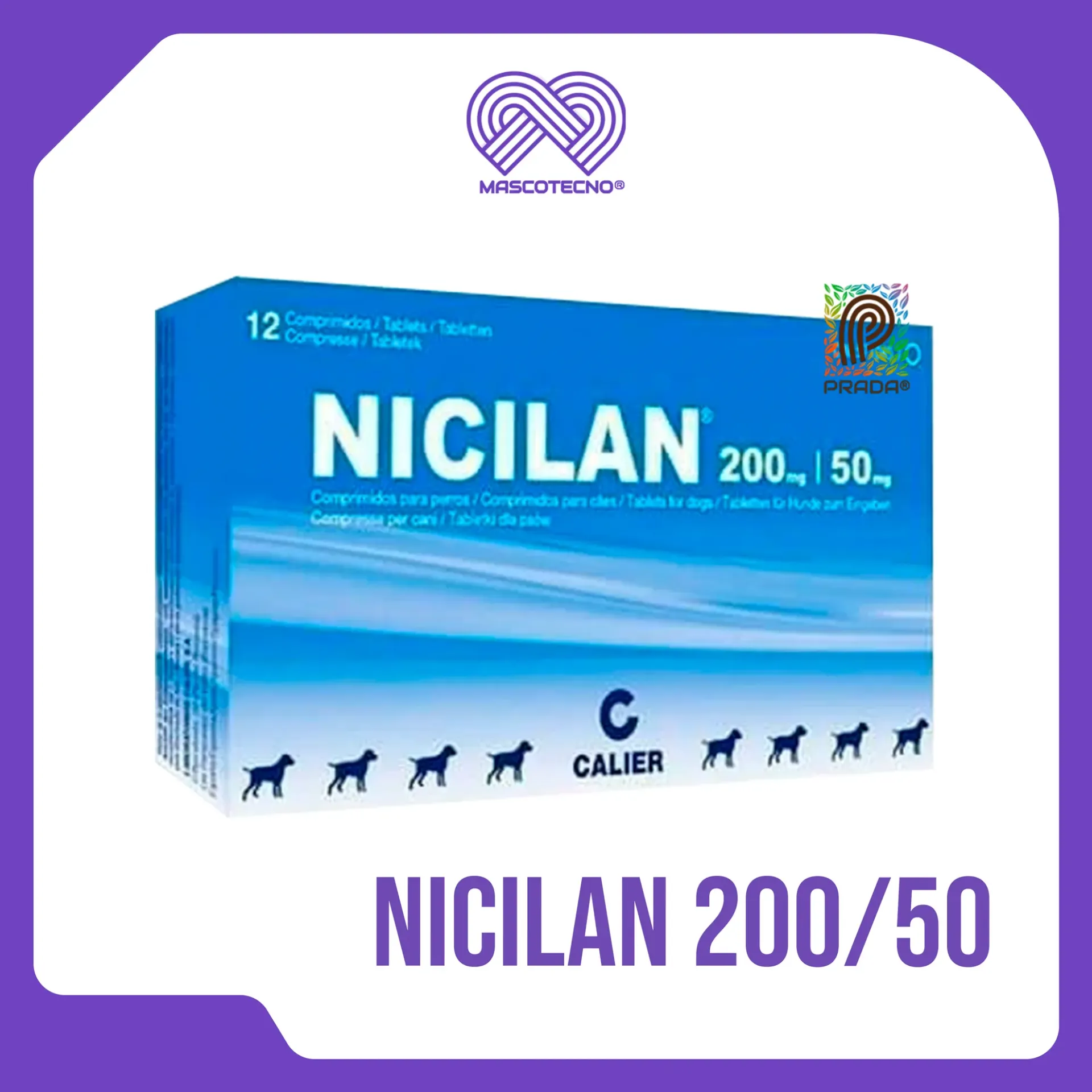 [7-0710-0750] NICILAN 200/50 TAB BLISTER X 6 UND