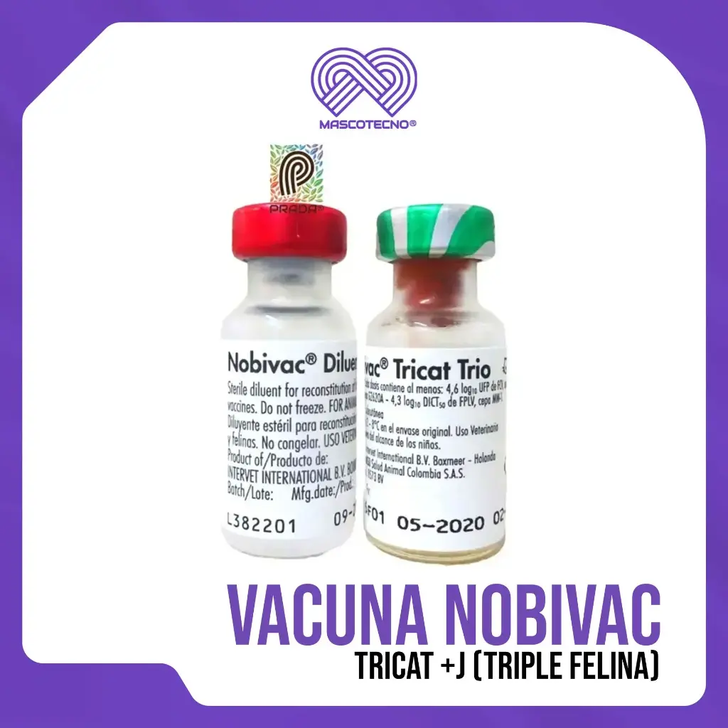 VACUNA NOBIVAC TRICAT +J (TRIPLE FELINA)