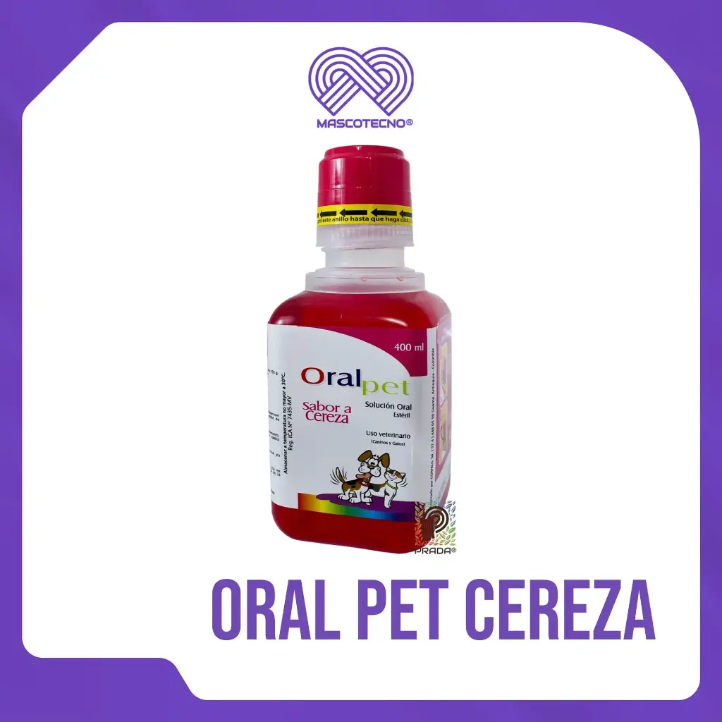 ORAL PET CEREZA X 400 ML