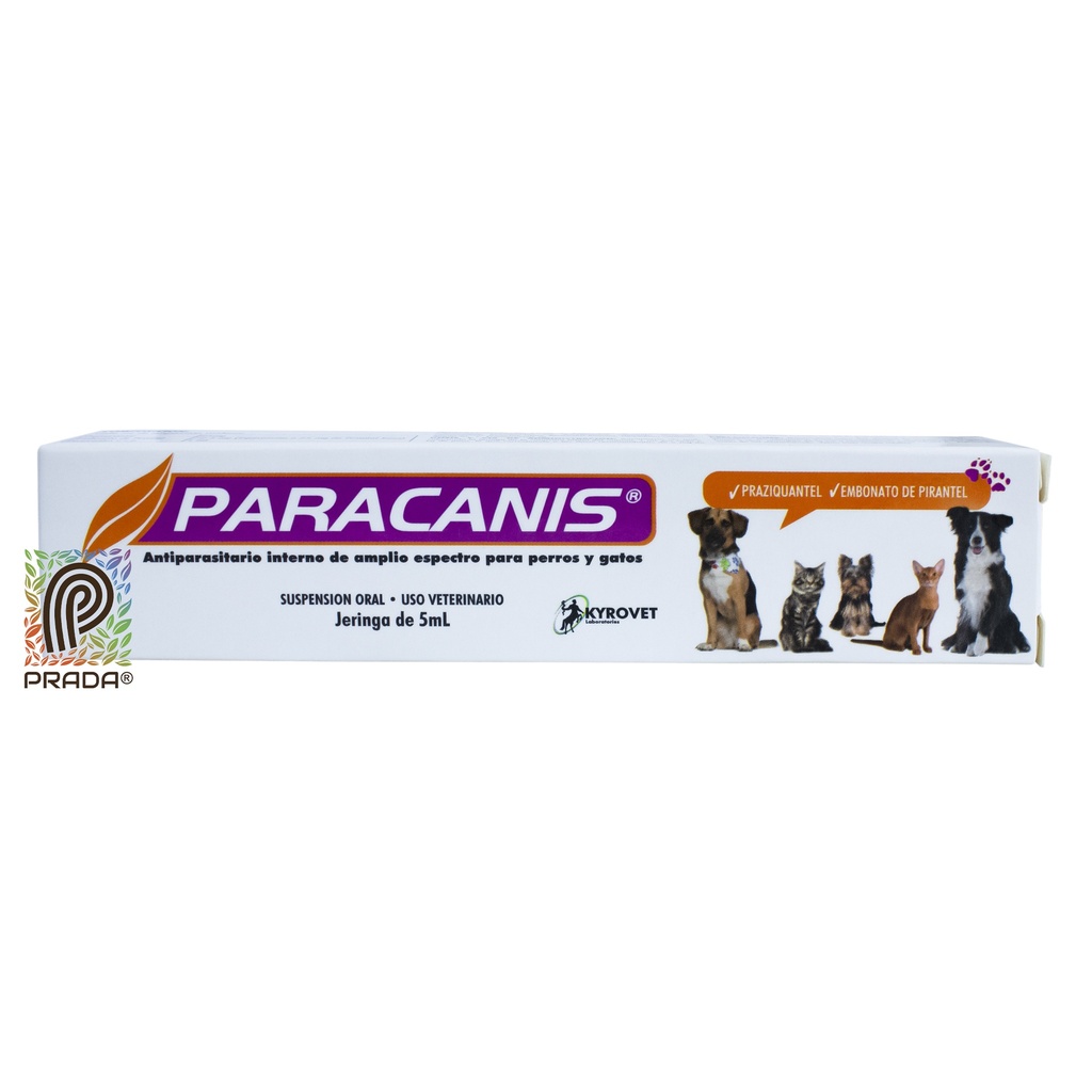 PARACANIS X 5 ML