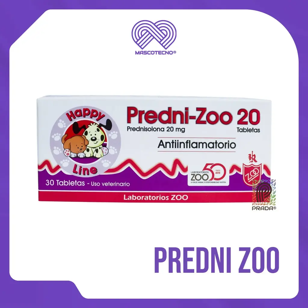 PREDNI ZOO 20MG TAB X 30 UND