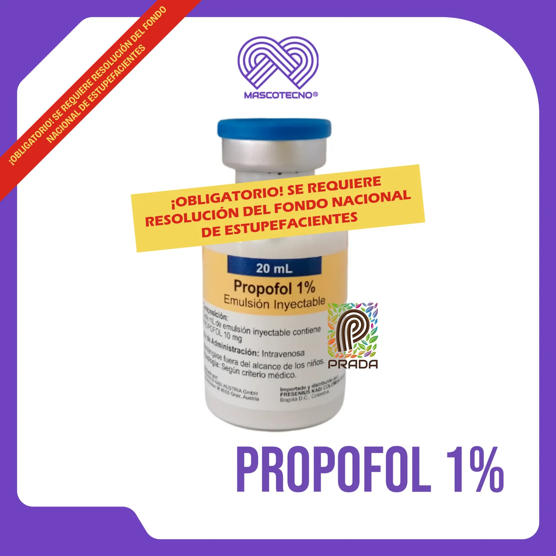 [7-0103-0860] PROPOFOL 200 MG X 20 ML