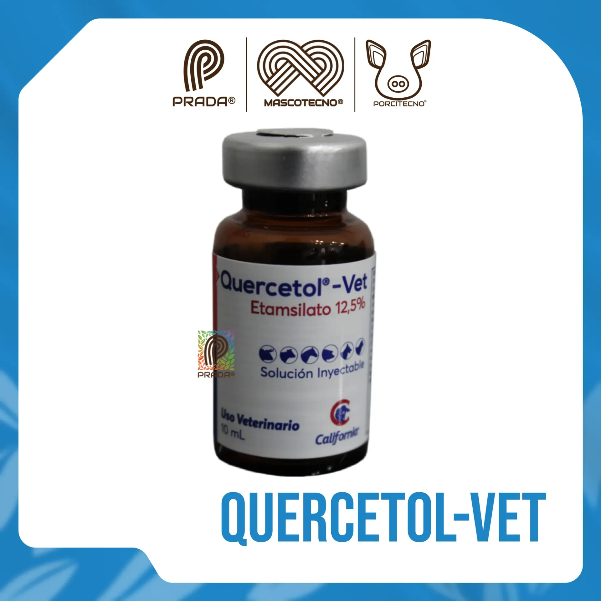 QUERCETOL-VET INY X 10 ML
