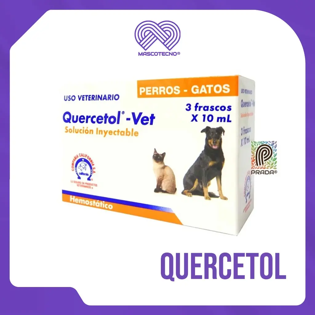 QUERCETOL INY X 10 ML x 3 FCOS