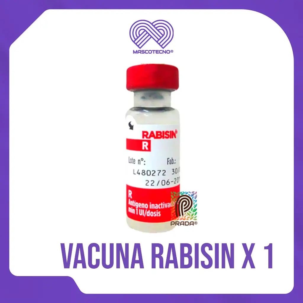 [1-0103-1050] VACUNA RABISIN X 1 DOSIS