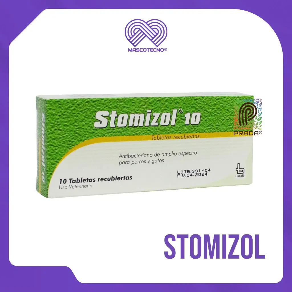 STOMIZOL 10 TAB X 10 UND