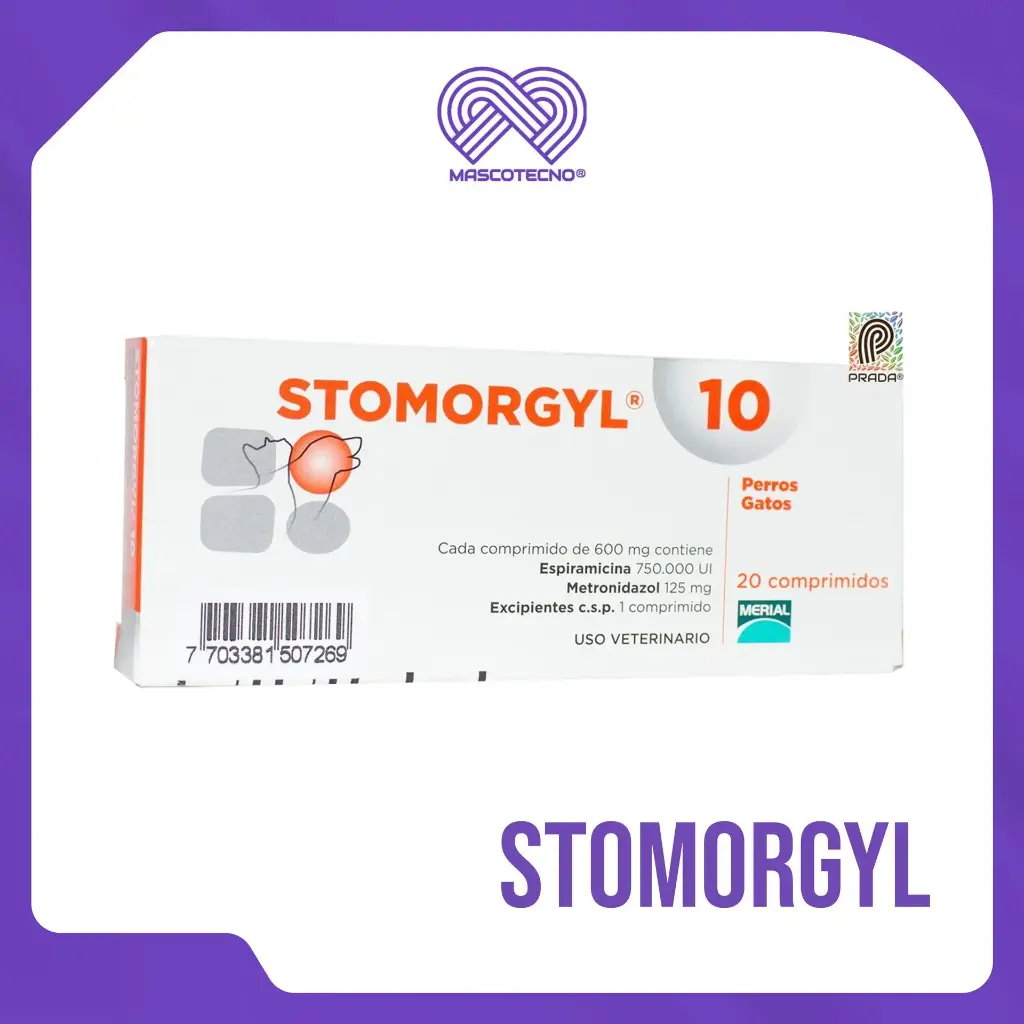 STOMORGYL 10 - 600 MG X 20 TABS