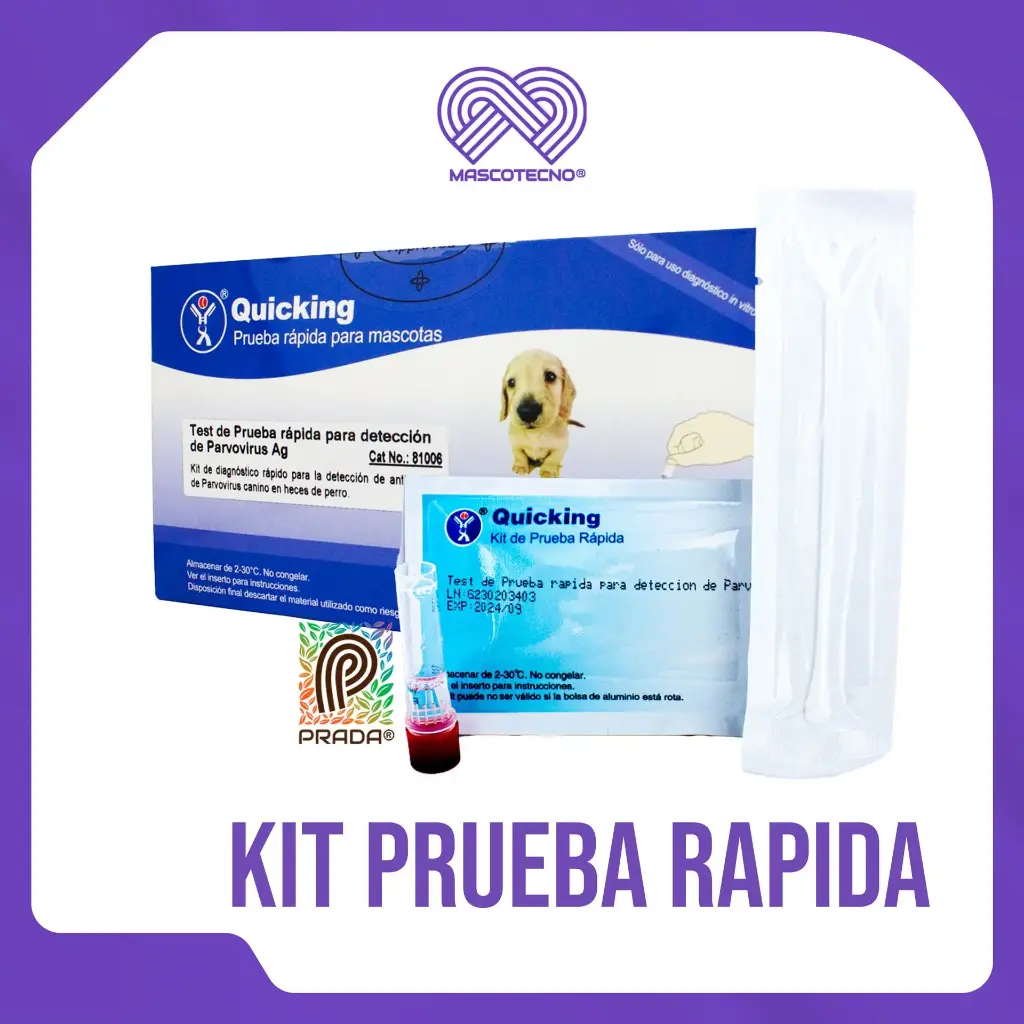 KIT PRUEBA RAPIDA PARVOVIRUS X UND