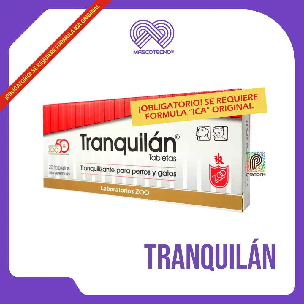 TRANQUILAN X 20 TABS