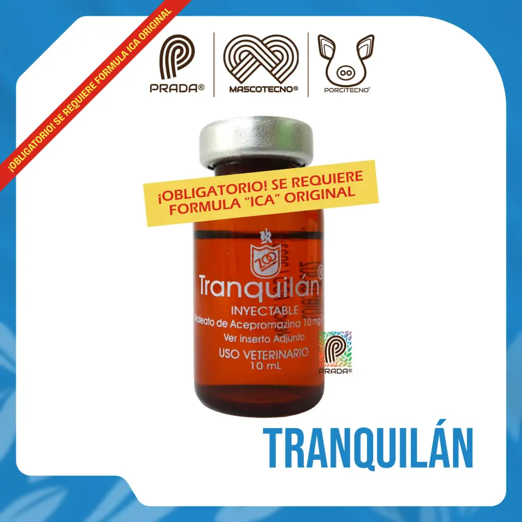 TRANQUILAN INY X 10 ML