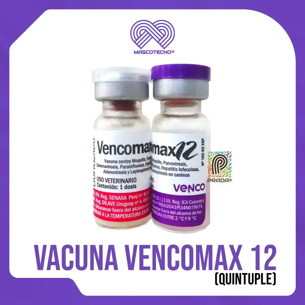VACUNA VENCOMAX 12 (QUINTUPLE)