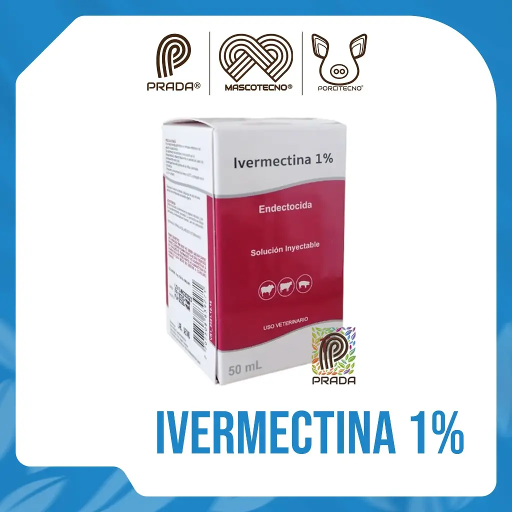 [7-0207-1072] IVERMECTINA 1% INY X 50 ML {M}