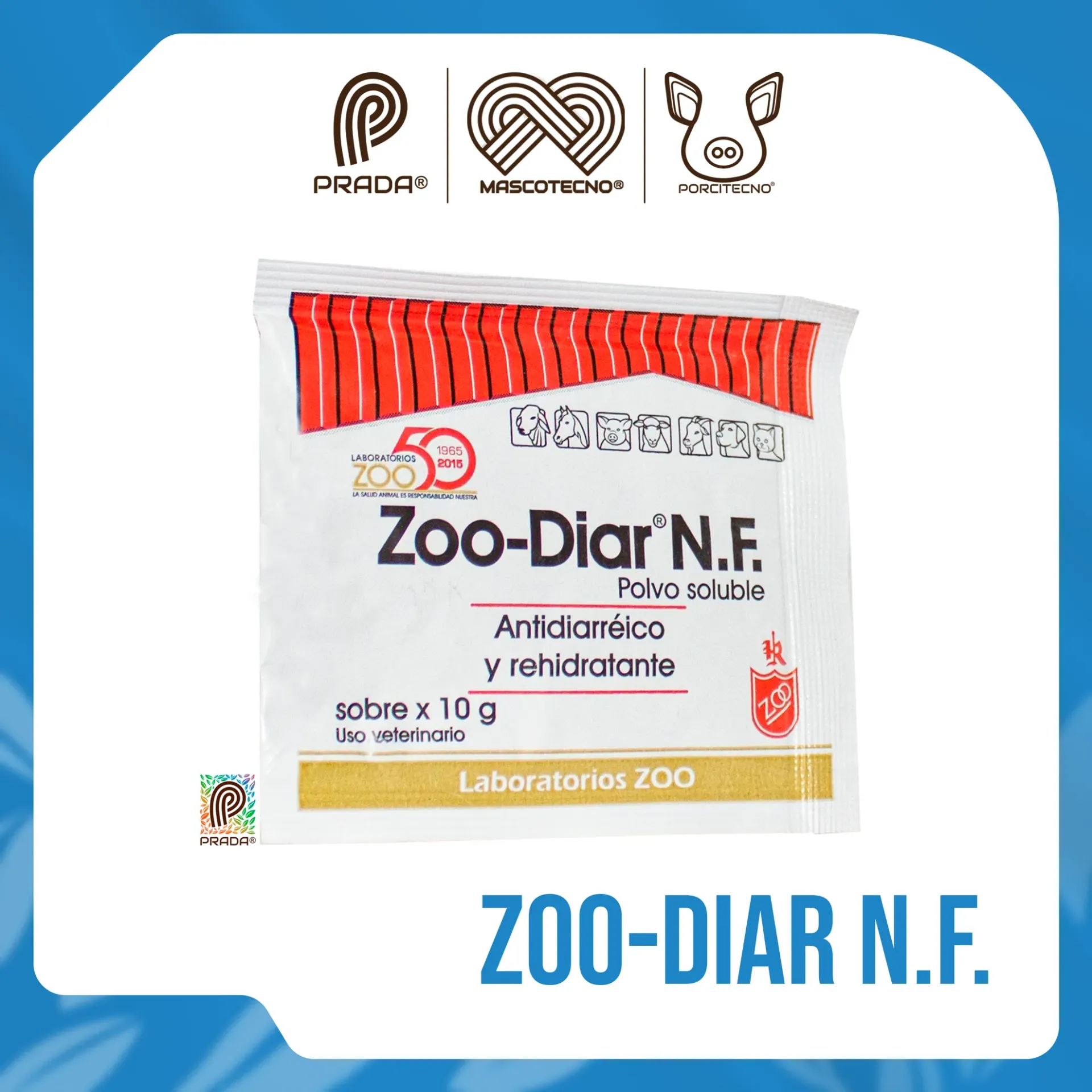 ZOO-DIAR N.F. SOBRE X 10 GR